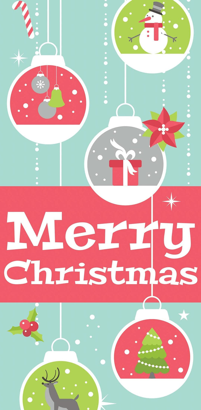 Merry Rounds Single Vinyl Banner Dekra-Lite