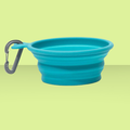 Messy Mutts Collapsible Bowl Blue 1.5cup