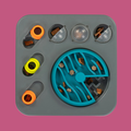 Messy Mutts Interactive Puzzle Feeder Square