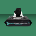 Metro Paws Wipes Charcoal Peppermint 100 Pack