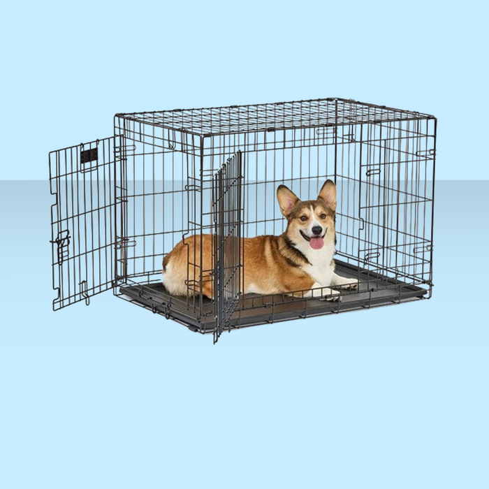 MidWest Contour Double Door Dog Crate 24"
