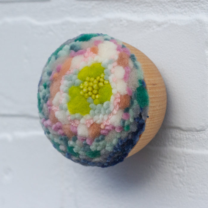Mini Puff Sculpture | Chartreuse Pop