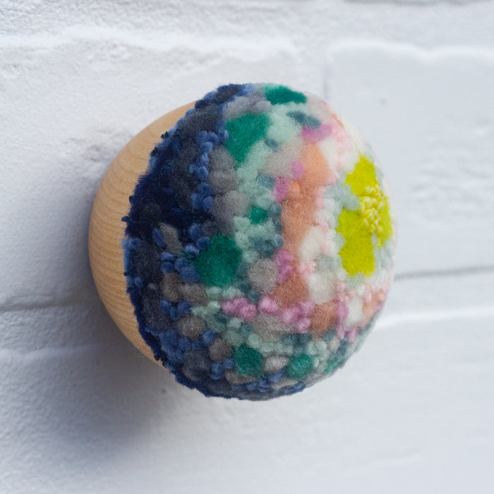 Mini Puff Sculpture | Chartreuse Pop