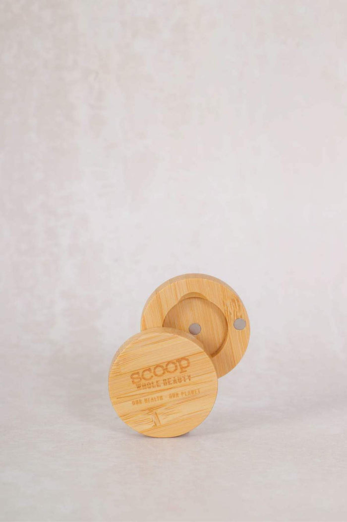 Mini Round Individual Bamboo Compact - Scoop Whole Beauty - palette