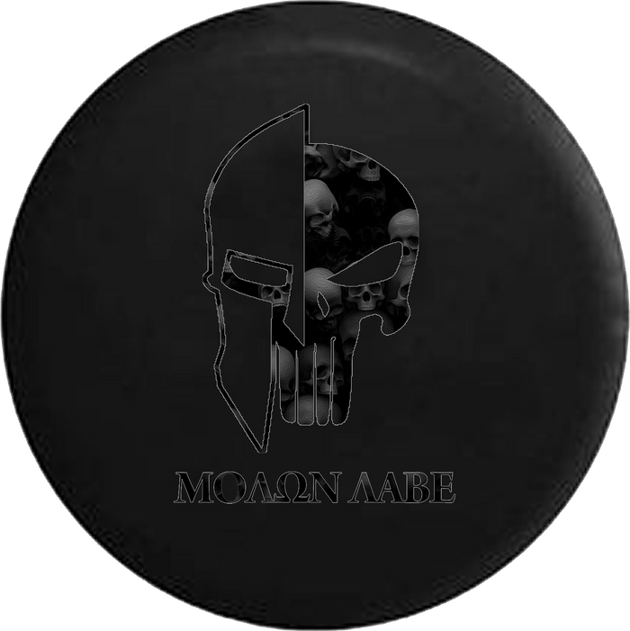 Molon Labe Tactical Skull Helmet Dark Edition