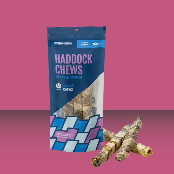 Momentum Air Dried Haddock Chew 3 Pack