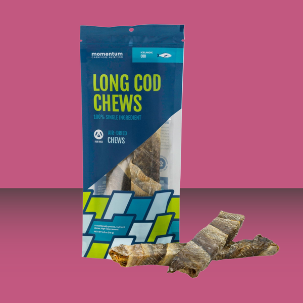 Momentum Air Dried Long Cod Chew 2 Pack