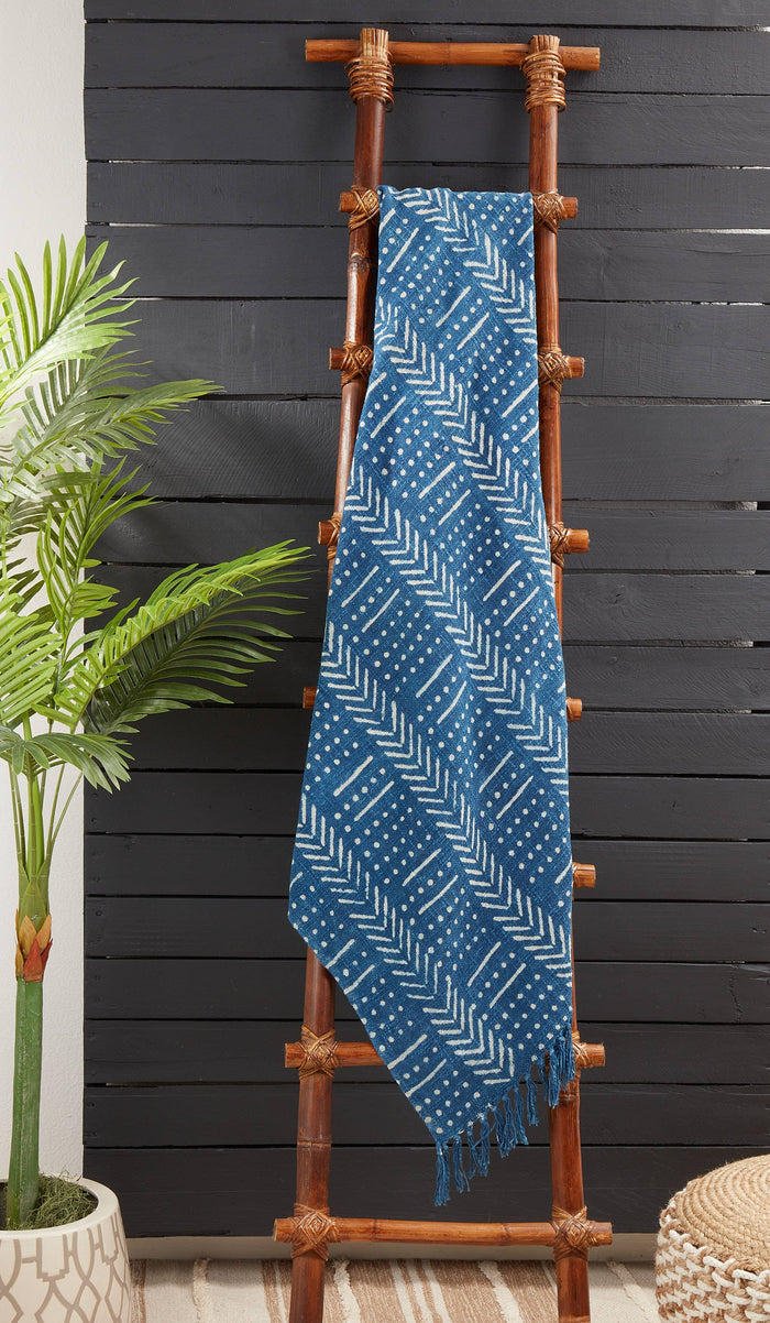 Mudcloth Throw - Heirloom Textile Design - Nested Designs