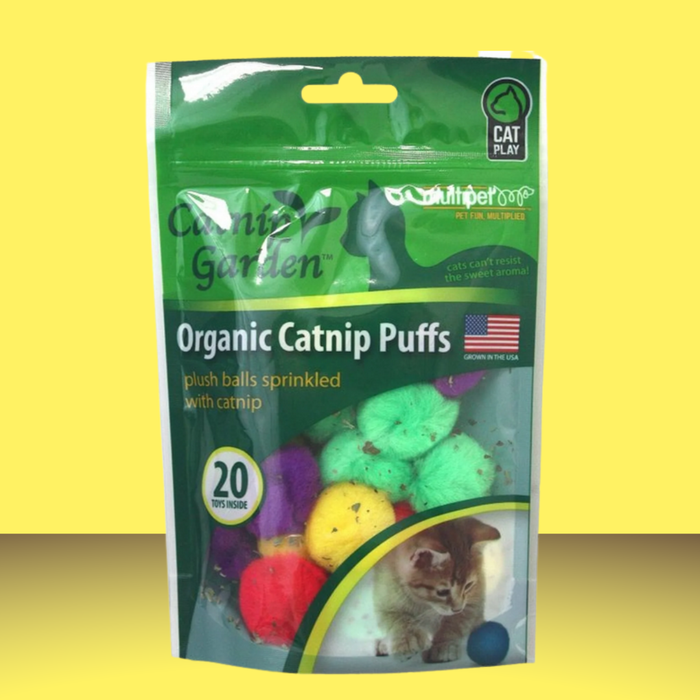 Multipet Catnip Puffs 20 Pack