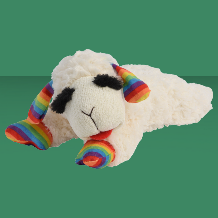 Multipet Lamb Chop Rainbow 10.5"