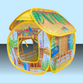 Multipet Margaritaville® Cat Tiki Hut Tent 16"