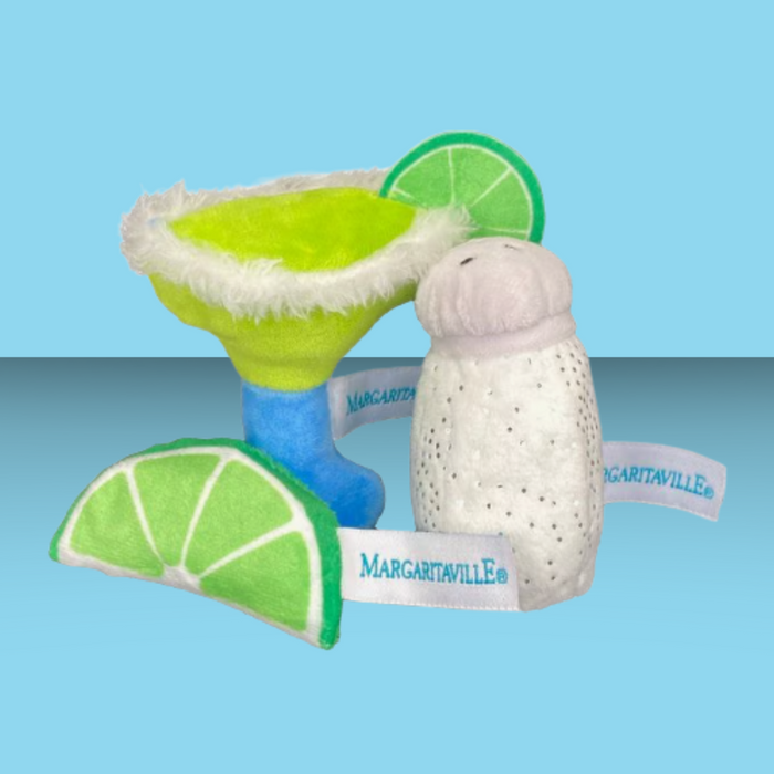 Multipet Margaritaville® Margarita/Salt/Lime 3 pack