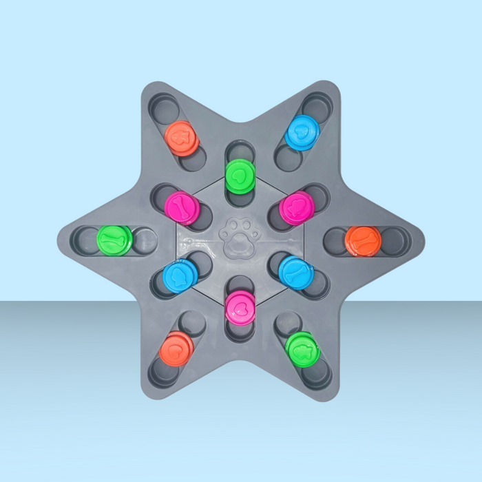 Multipet Pup Star Interactive Star Treat Puzzle