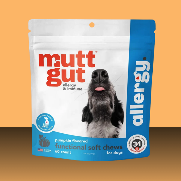Mutt Gut Allergy Soft Chews 60 Pack
