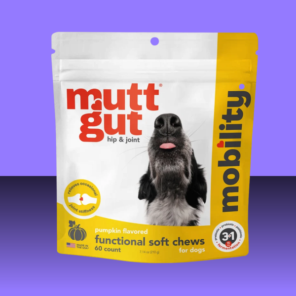 Mutt Gut Mobility Soft Chews 60 Pack