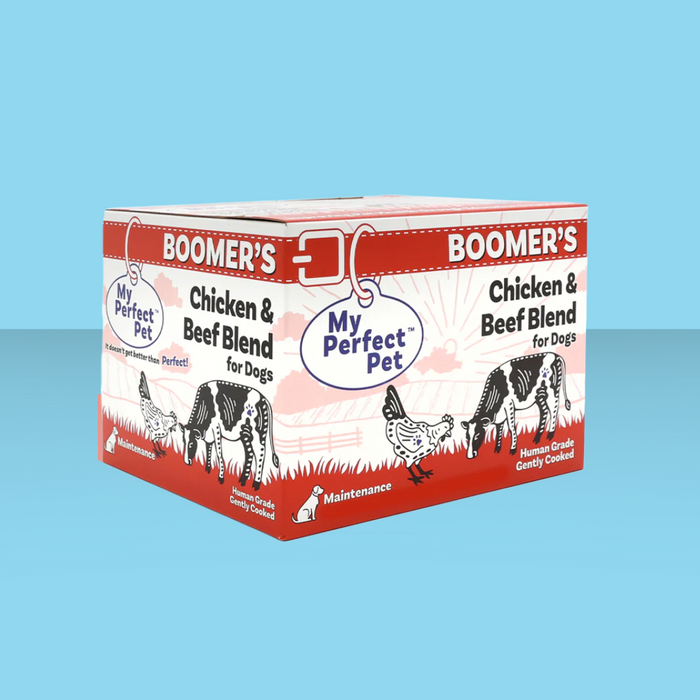 My Perfect Pet Bulk Gently Cooked Boomer's Chicken & Beef 4#