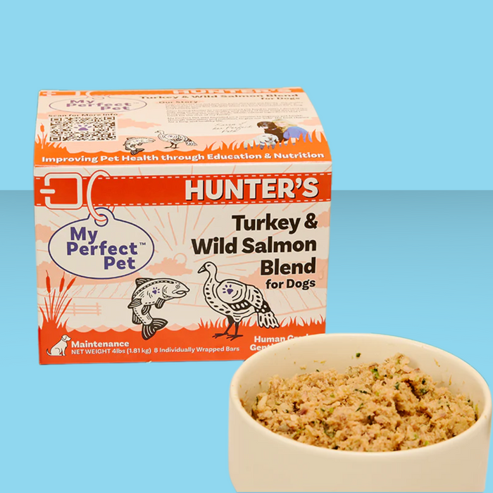 My Perfect Pet Bulk Gently Cooked GF Hunter's Turkey & Salmon 4#