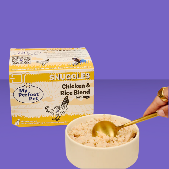 My Perfect Pet Bulk Gently Cooked Snuggles Chicken & Rice 4#