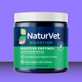 NaturVet Digestive Enzymes & Probiotics Powder 8oz