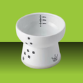 Necoichi Basic Extra Tall Raised Cat Water Bowl