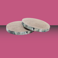 Necoichi Cozy Cat Scratcher Bowl Replacement Pad XL Green 2 pack