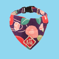 Necoichi Kimono Cat Bandana Collar Purple