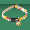 Necoichi Origami Balloon Bell Cat Collar Yellow