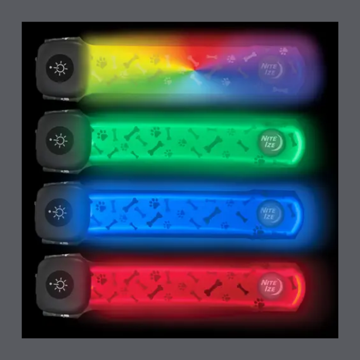 NiteIze Rechargeable LED Collar Cover Grey
