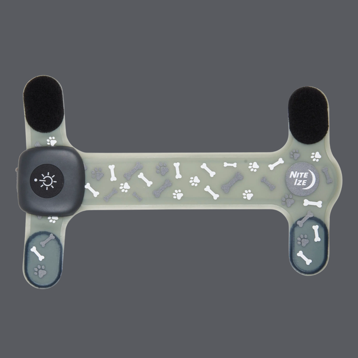 NiteIze Rechargeable LED Collar Cover Grey