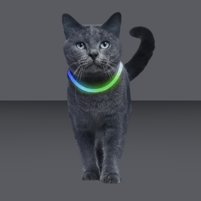 NiteIze Rechargeable LED Safety Necklace Disc-O Select Cat
