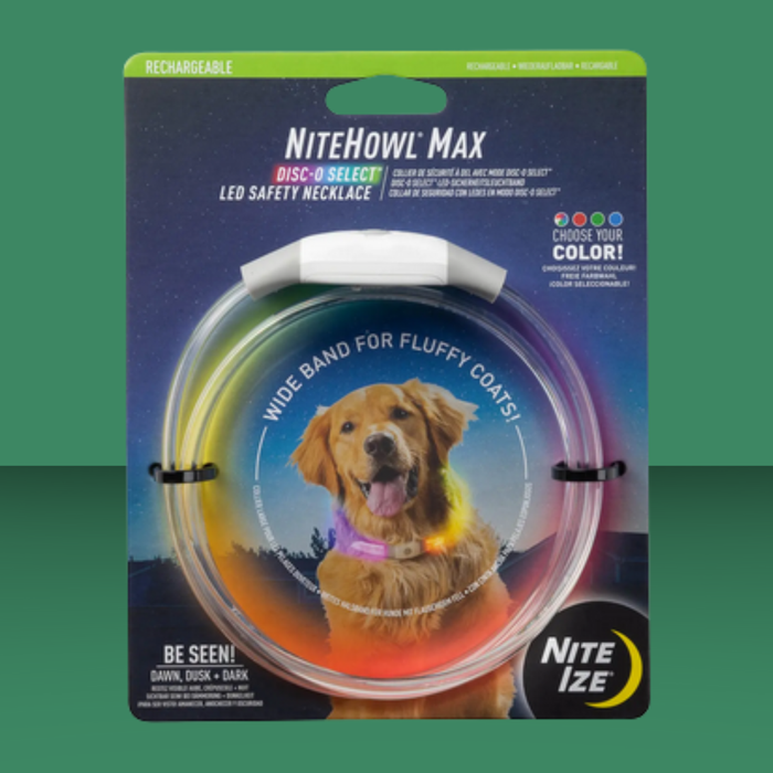 NiteIze Rechargeable LED Safety Necklace Disc-O Select Max