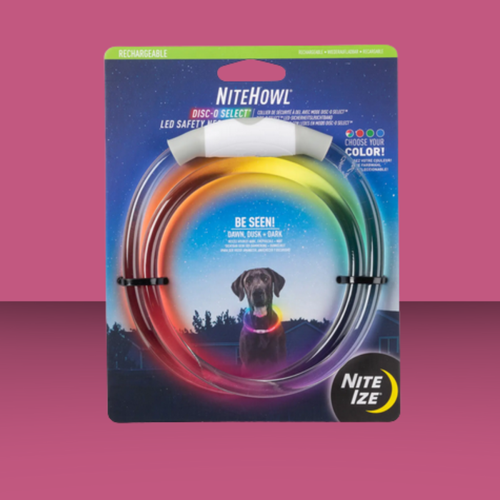 NiteIze Rechargeable LED Safety Necklace Disc-O Select Standard