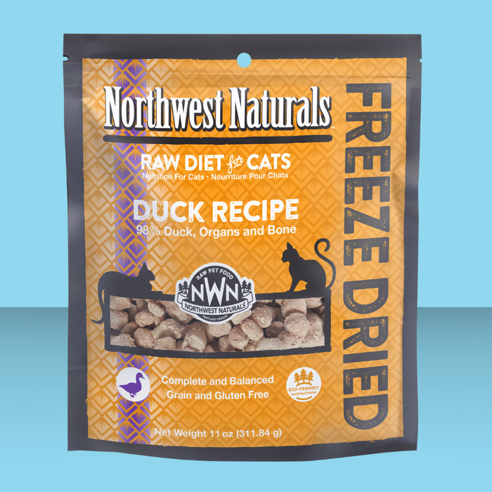 Northwest Naturals FD Feline Duck Nibbles 11oz