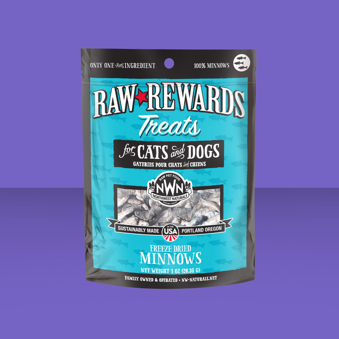 Northwest Naturals FD Treats Minnows 1oz