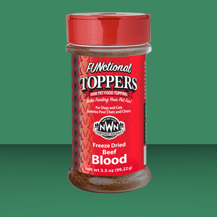 Northwest Naturals Functional Toppers Beef Blood