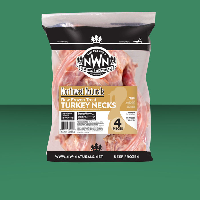 Northwest Naturals Turkey Necks 4 Pack