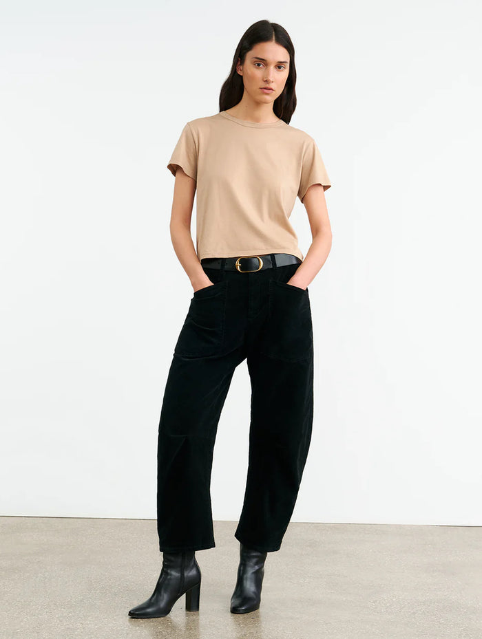 Noya Tee in Pale Khaki