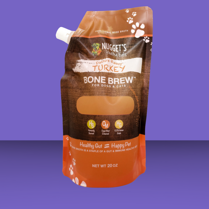 Nugget's Bone Broth Turkey 20oz