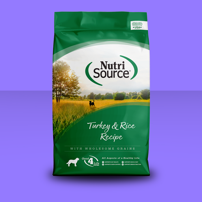 Nutrisource Adult Turkey & Rice 12#