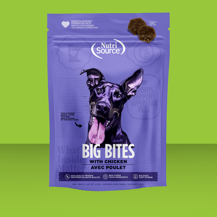 Nutrisource Big Bites Chicken 14oz