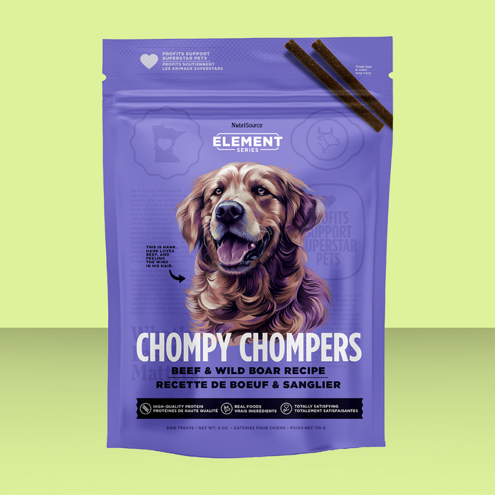 Nutrisource Chompy Chompers Beef & Wild Boar 6oz
