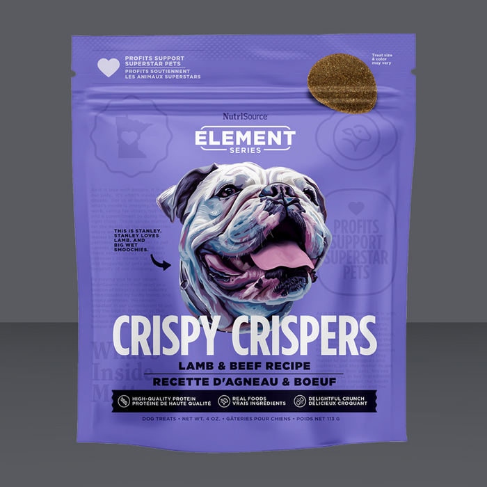 Nutrisource Crispy Crispers Beef & Lamb 4oz