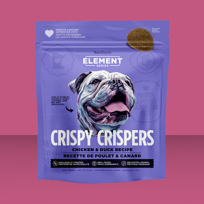 Nutrisource Crispy Crispers Chicken & Duck 4oz