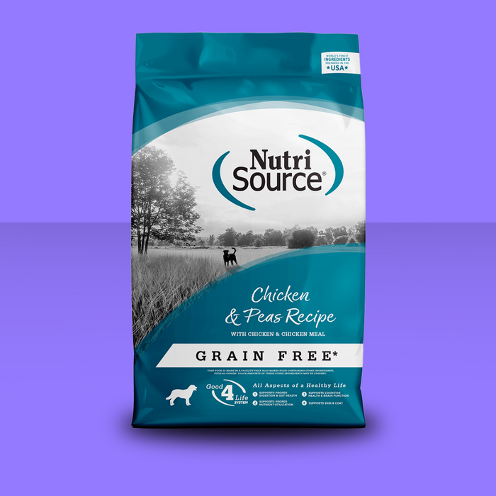 Nutrisource GF Chicken & Pea 12#