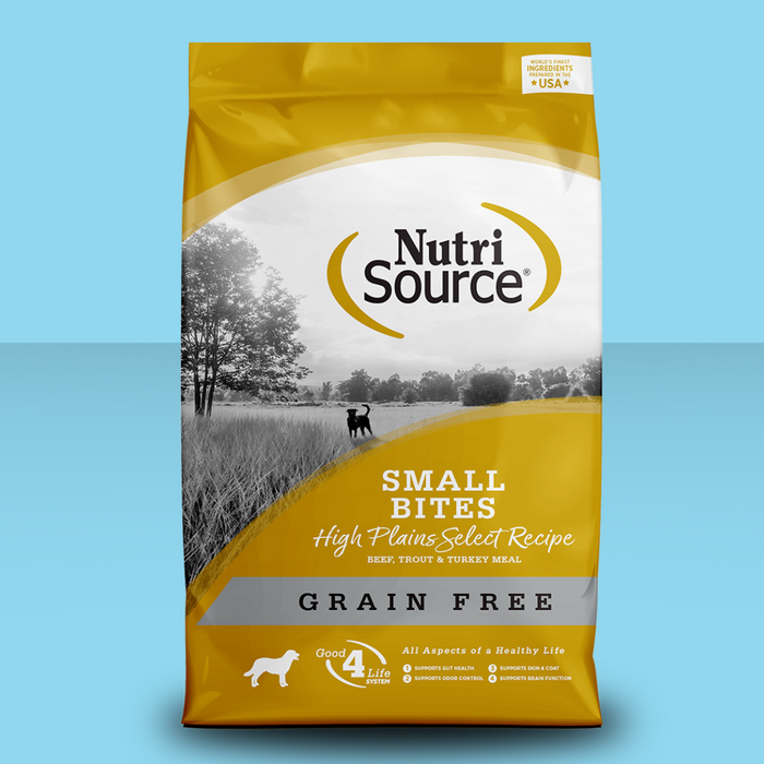 Nutrisource GF High Plains Small Bites 4#