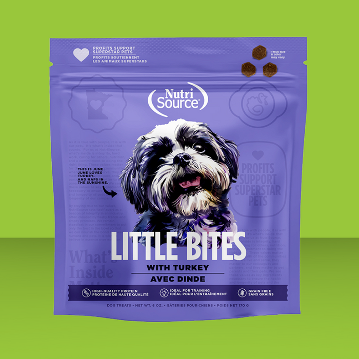 Nutrisource GF Little Bites Turkey 6oz