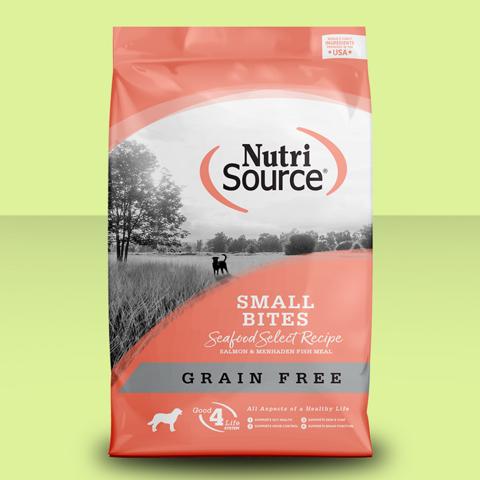 Nutrisource GF Seafood Select Small Bites 12#