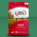 Nutrisource Large Breed Adult Beef & Rice 26#