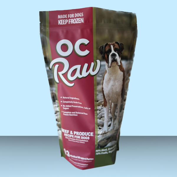OC Raw Beef Patties 6#