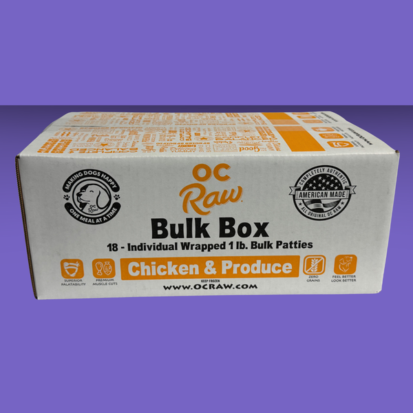OC Raw Chicken Bulk 18#
